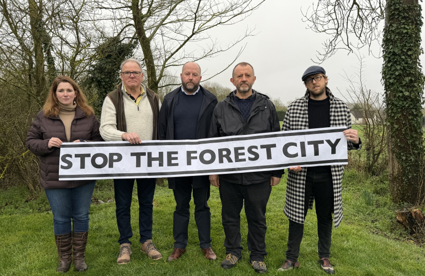 We say NO to the 'Forest City'
