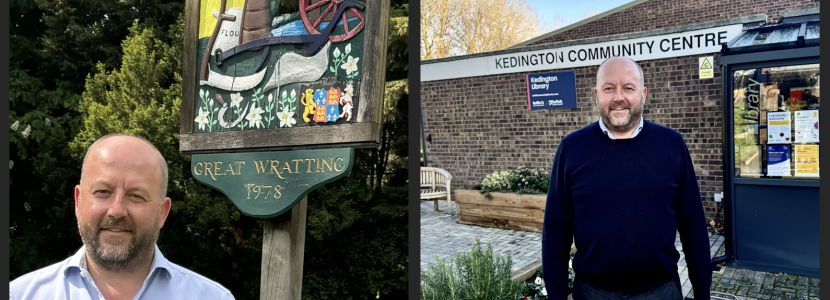 Nick Timothy MP in Great Wratting and Kedington